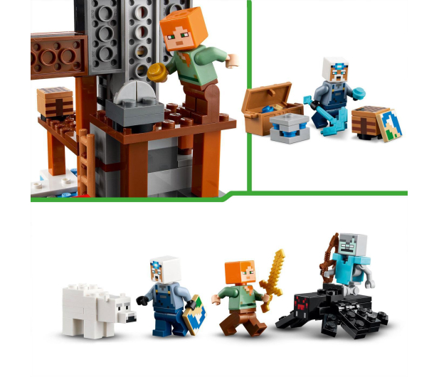 LEGO Minecraft 21277 Kilofowa kopalnia - 1331613 - zdjęcie 4